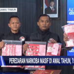 Polresta Malang mengungkap kasus narkoba selama Januari 2026