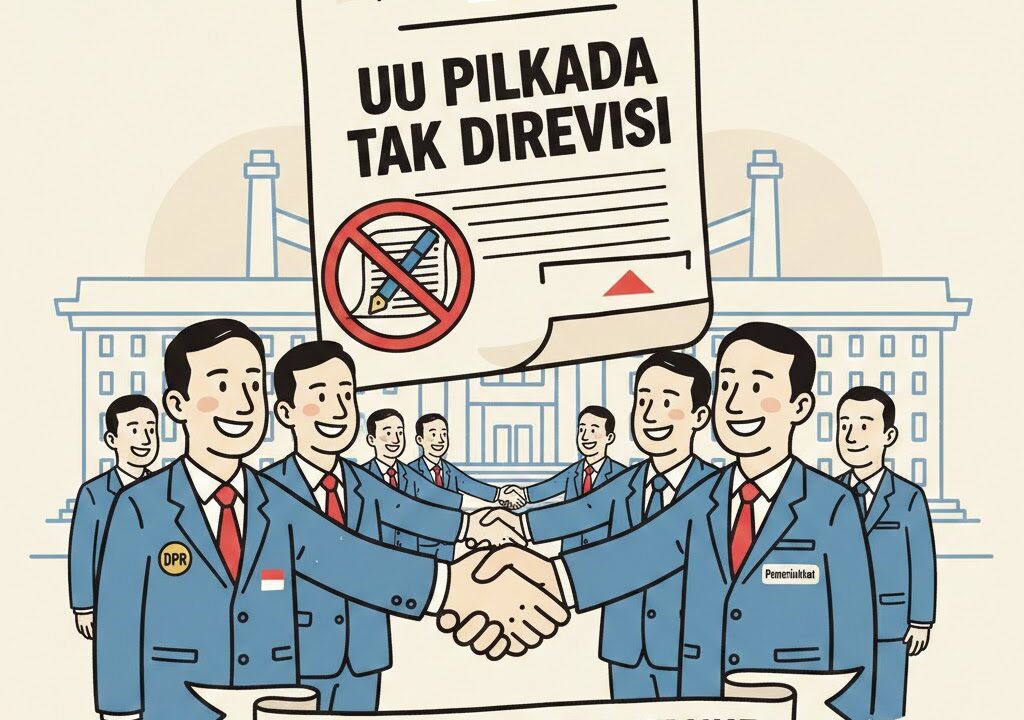 DPR dan Pemerintah Sepakat UU Pilkada Tak Direvisi