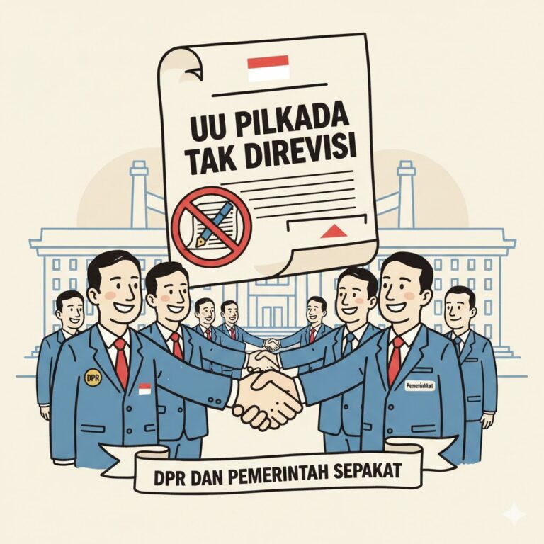 DPR dan Pemerintah Sepakat UU Pilkada Tak Direvisi