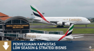 Emirates menarik pesawat Airbus A380 dari rute Bali akibat penyesuaian kapasitas penerbangan