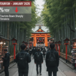 Kunjungan turis asing ke Jepang anjlok pada Januari 2026 terlihat dari penurunan kedatangan di bandara internasional