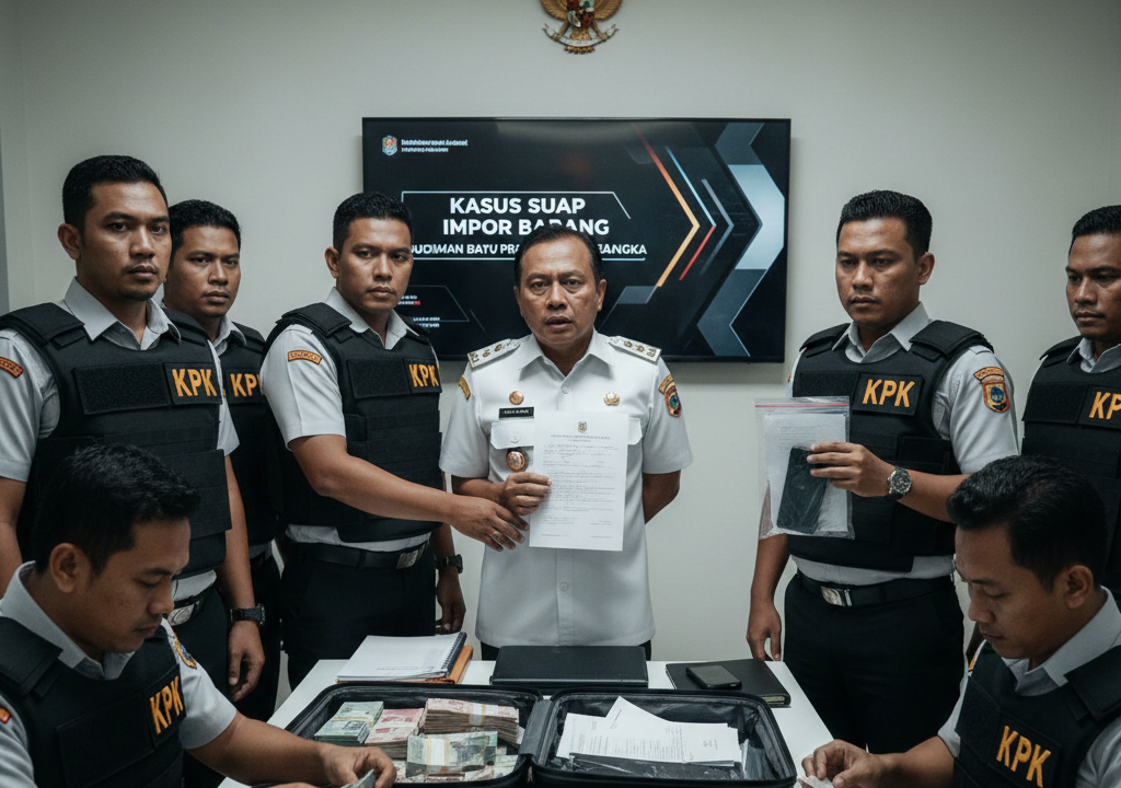 KPK tangkap Bea Cukai dalam kasus suap impor barang dengan temuan uang Rp5 miliar