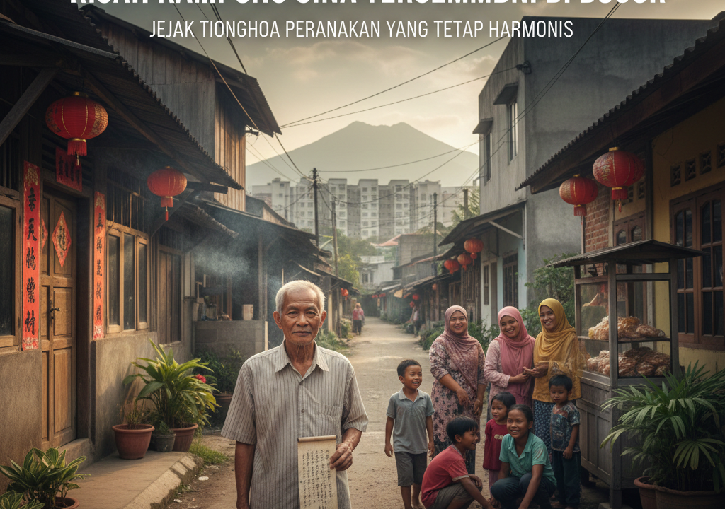 Suasana Kampung Cina Bogor di Tajurhalang yang menyimpan sejarah Tionghoa peranakan