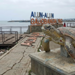 Kondisi Alun-alun Gadobangkong usai viral penyu kardus dengan fasilitas yang rusak