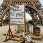 Potongan tangga spiral asli Menara Eiffel setinggi 3 meter untuk acara lelang di Paris tahun 2026.