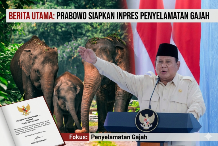 inpres penyelamatan gajah oleh pemerintah indonesia