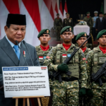Potret Presiden Prabowo Berduka Prajurit TNI Gugur di Lebanon melalui pernyataan resmi di media sosial.