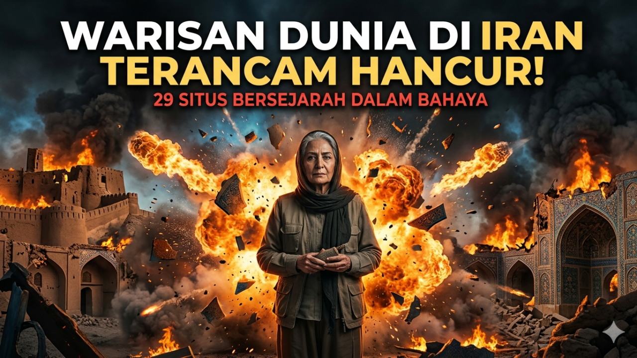 Warisan Dunia di Iran Istana Golestan terdampak konflik