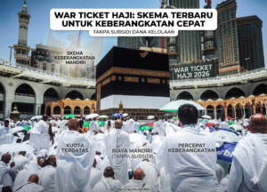 Pengumuman Skema War Ticket Haji tanpa subsidi dana kelolaan
