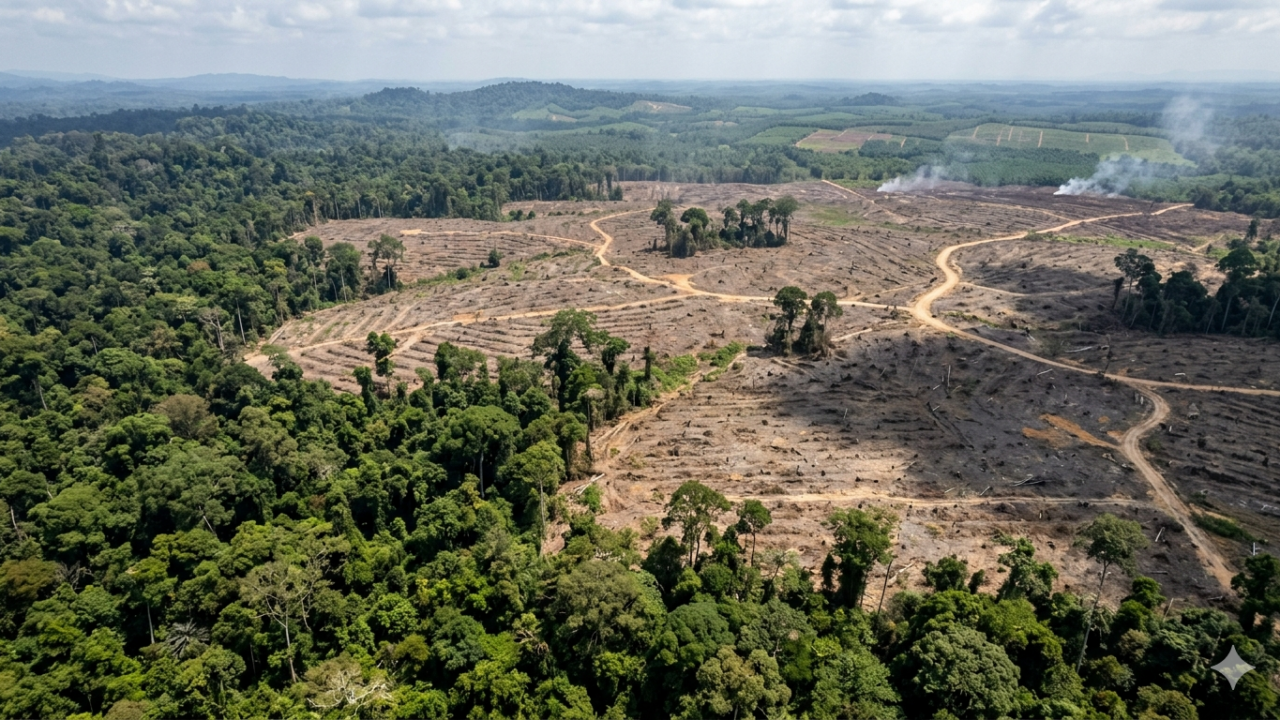 Dampak Deforestasi di Indonesia dan pembukaan lahan hutan 2025