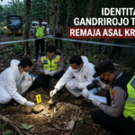 Identitas mayat di Gandrirojo terungkap setelah polisi melakukan olah TKP di area perkebunan