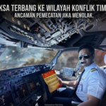 Kekhawatiran pilot pada rute penerbangan ke Timur Tengah