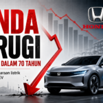 Honda merugi pertama kali dalam 70 tahun akibat tekanan bisnis kendaraan listrik