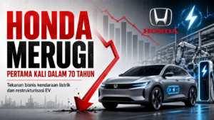 Honda merugi pertama kali dalam 70 tahun akibat tekanan bisnis kendaraan listrik