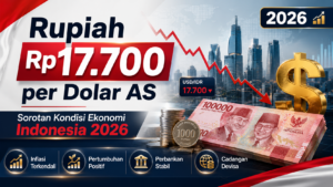 Rupiah Rp17.700 per dolar AS dan kondisi ekonomi Indonesia 2026