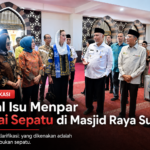 Menteri Pariwisata saat berkunjung ke Masjid Raya Sumbar
