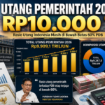 Utang Pemerintah 2026 hampir Rp10.000 triliun dan rasio utang Indonesia