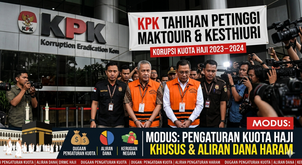 KPK tahan petinggi Maktour dan Kesthuri dalam kasus kuota haji 2023 2024