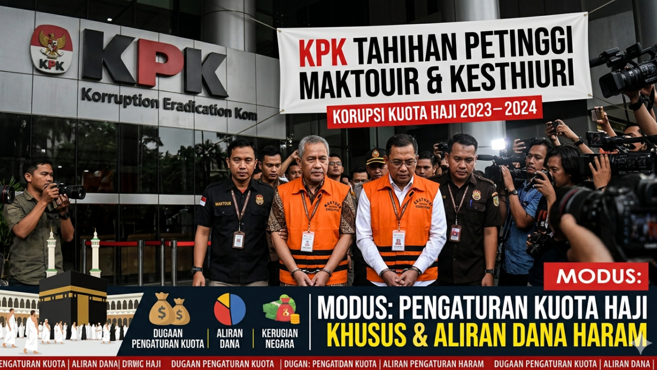 KPK tahan petinggi Maktour dan Kesthuri dalam kasus kuota haji 2023 2024