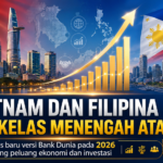 Vietnam dan Filipina naik kelas menjadi negara menengah atas versi Bank Dunia pada 2026