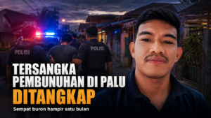 Tersangka pembunuhan di Palu ditangkap setelah sebulan buron