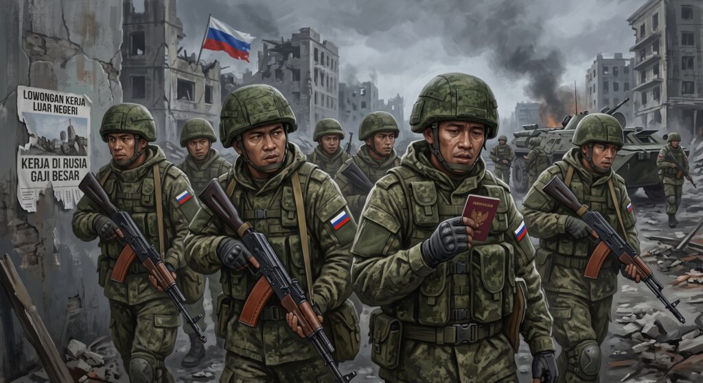 Pasukan militer ilustrasi 8 WNI diduga jadi tentara Rusia di Ukraina