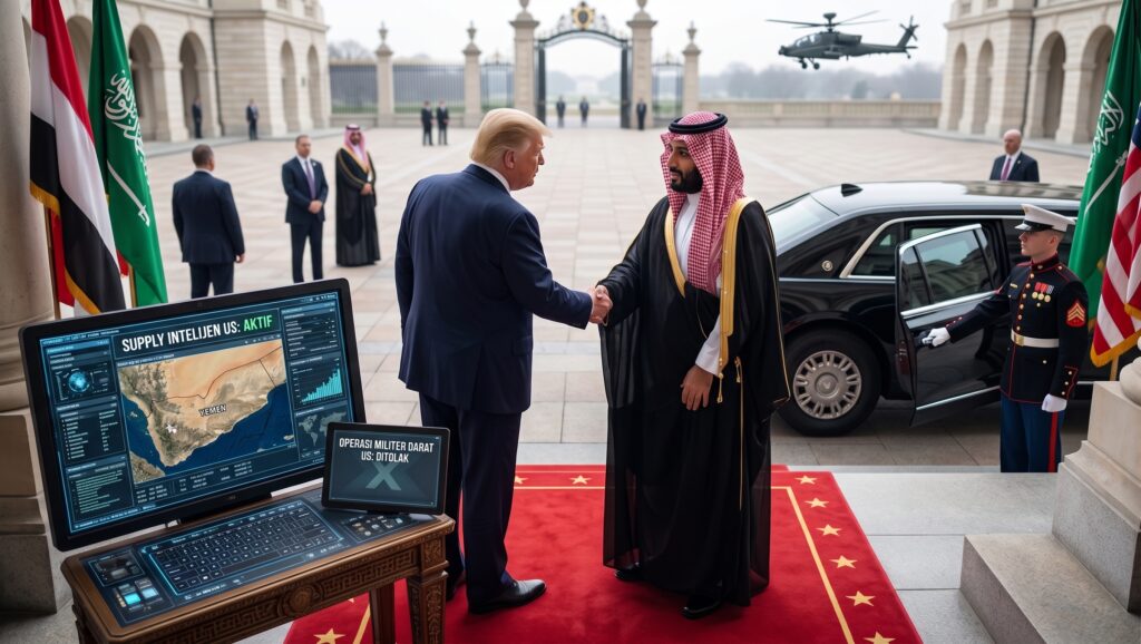 Donald Trump tolak serang Houthi dan janjikan intelijen ke Arab Saudi